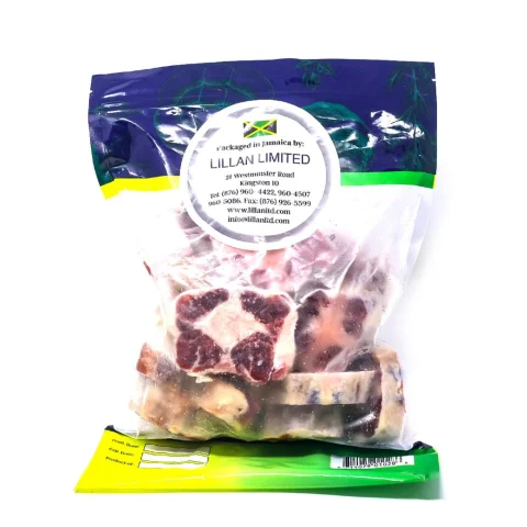 Lillan Frozen Oxtail Bag 1 kg / 2.2 lb