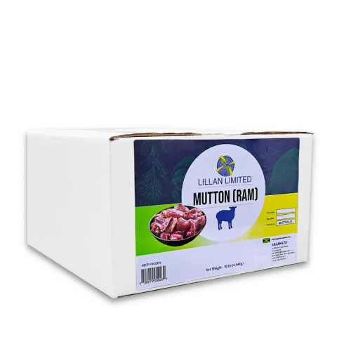 Lillan Frozen Mutton Meat Case 4.54 kg / 10 lb