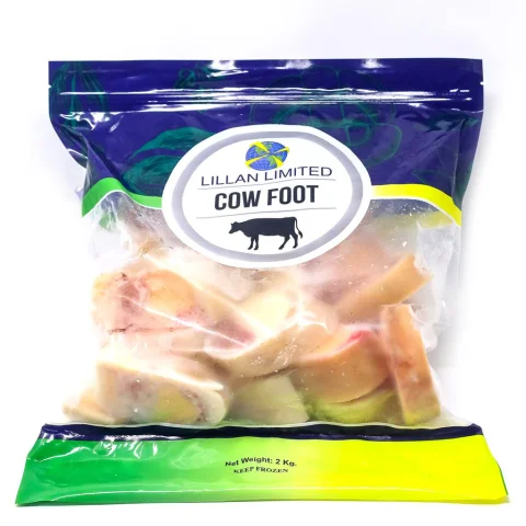 Lillan Frozen Cow Foot, Bag 2 kg / 4.4 lb