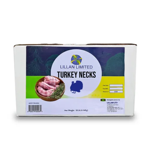 Lillan Limited Turkey Necks Bone-in Skinless Frozen 4.54 kg / 10 lb