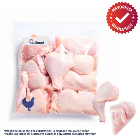 Chilled BBQ Chicken Quarters 24 Pieces Bag