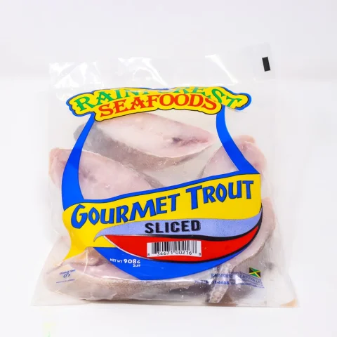 Rainforest Frozen Gourmet Trout Steak Bag 908 g / 2 lb