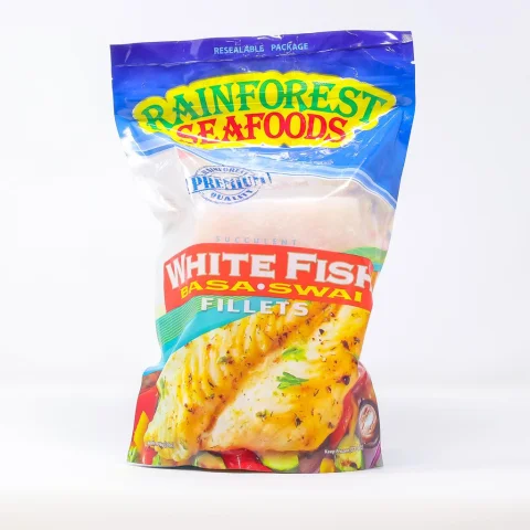Rainforest Frozen Basa Fillet Bag 908 g / 2 lb