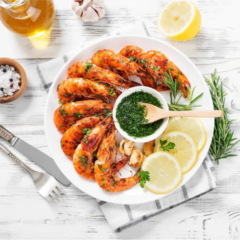 Rainforest Frozen EZ Peel Shrimp 41-50 Bag 908 g