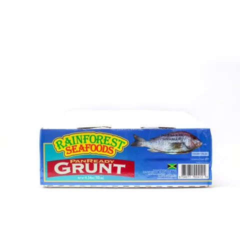 Rainforest Frozen Grunt Fish , Pan Ready, Bag 4.5 kg / 10 lb