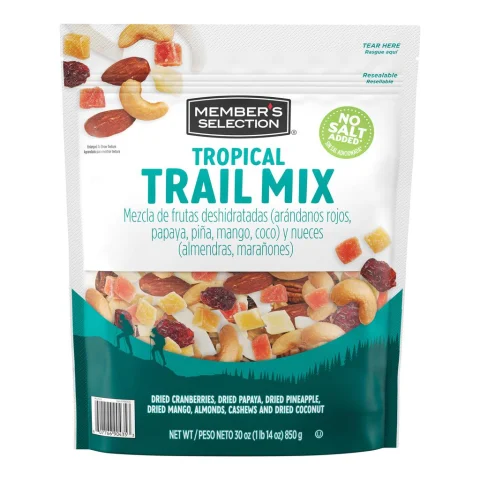 Tropical Trail Mix with Nuts and Dried Fruit 850 g / 30 oz