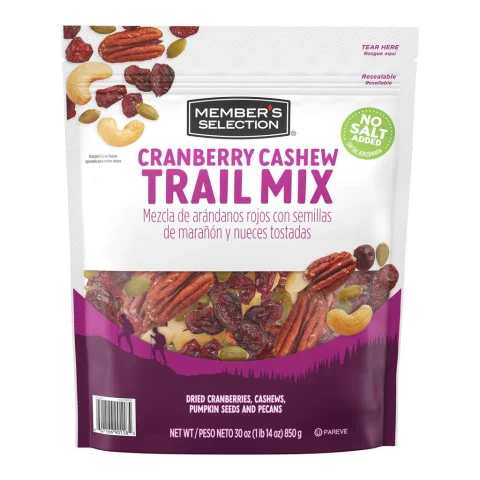 Trail Mix with Cranberries, Cashews, and Walnuts 850 g / 30 oz