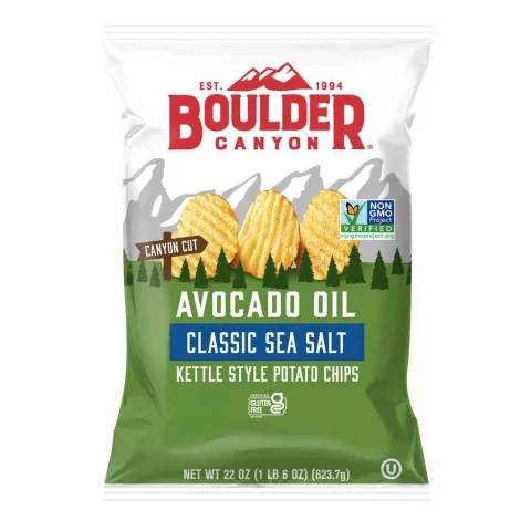 Boulder Canyon Potato Chips with Avocado Oil 623.7 g / 1.37 lb