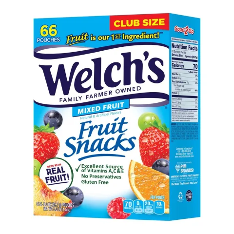 Welch's Mixed Fruit Sweet Snacks 66 Units / 22.7 g