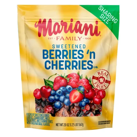Mariani Dried Red Fruit Mix with Cherries, Blueberries, and Strawberries 567 g