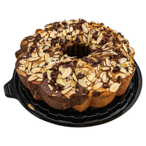 Member’s Selection Premium Marble-Style Madeleine Cake with Almonds and Chocolate Chips Freshly Baked