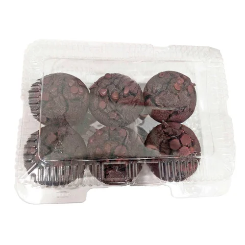 Member's Selection Double Chocolate Muffins Freshly Baked 6 Units