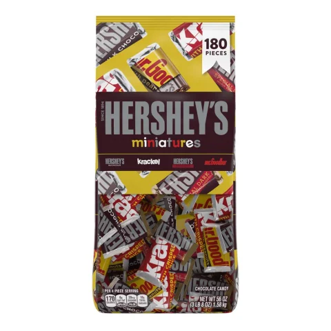 Hershey's Assorted Mini Chocolates HERSHEY'S, KRACKEL and MR. GOODBAR