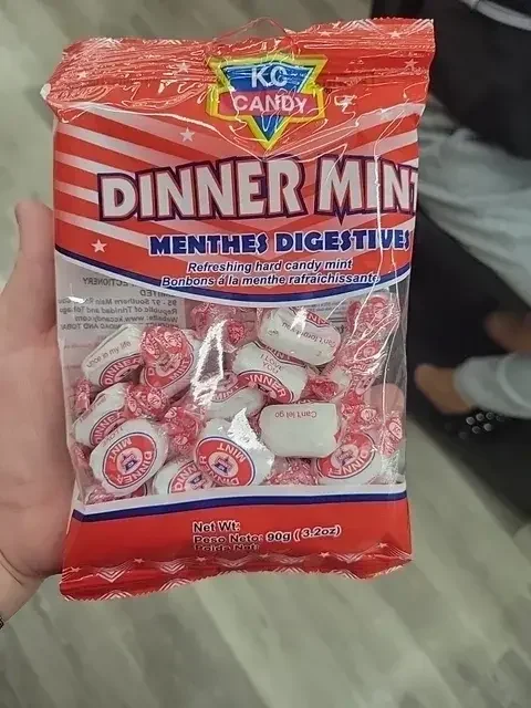 KC Dinner Mint 250 Units / 4.32 g / 0.15 oz