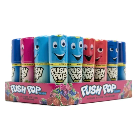 Push Pop Assorted Pops 24 Units / 14 g / 0.5 oz