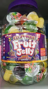 24 Siete Assorted Flavored Jelly 160 Pack / 15.3 g / 0.53 oz