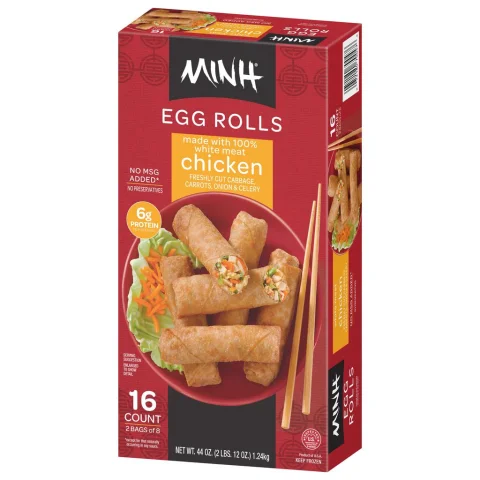 Minh Chicken Egg Roll 1.25 kg / 2.75 lb