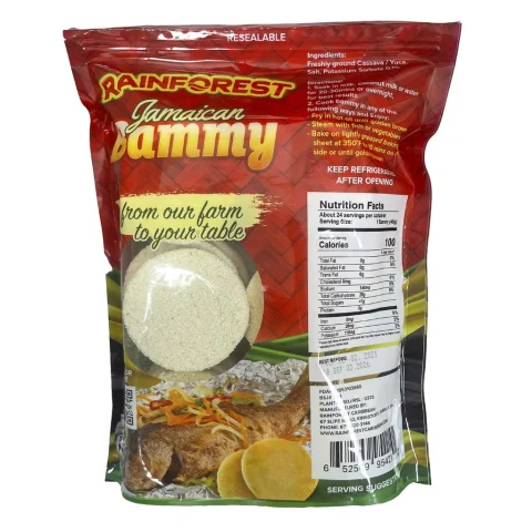 Rainforest Jamaican Mini Bammy Cassava 960 g / 2.11 lb