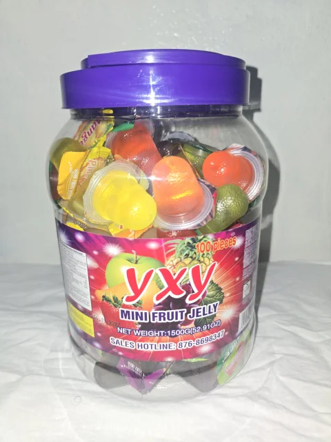 Fruit Jelly Assorted Flavored 100 Pack