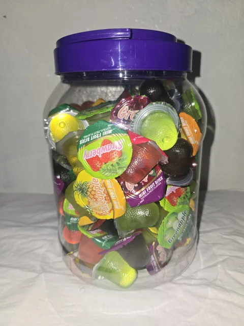 Fruit Jelly Assorted Flavored 100 Pack