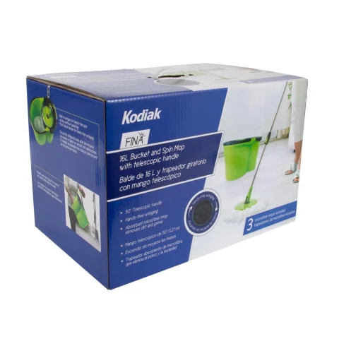Kodiak Bucket and Mop 5 Pieces Set