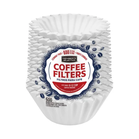 Member's Selection Coffee Filter 600 Units / 1.88 L - 2.82 L / 8-12 Cups