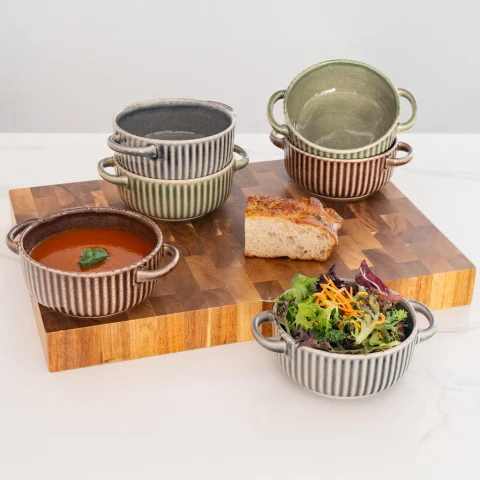 Baum Glaze Bowls Set 6 Pieces