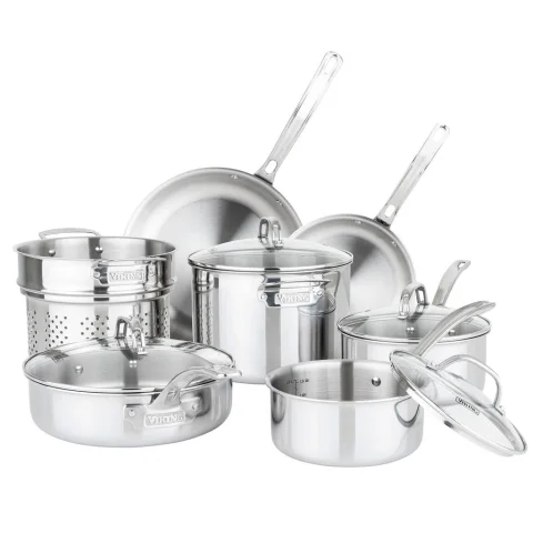 Viking Stainless Steel Cookware Set 11 Pieces