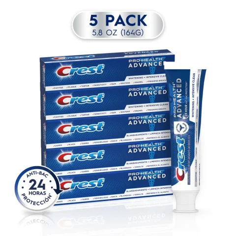 Crest Pro Health Advanced Toothpaste for Sensitive Teeth 5 Units / 164 g / 5.8 oz