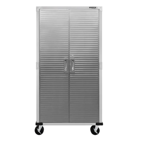 UltraHD Home by Seville Classics Tall Garage Storage Cabinet