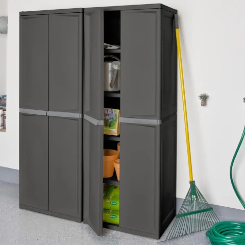 Sterilite 4-Level Adjustable Storage Cabinet