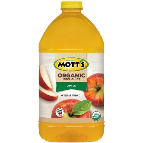 Mott's 100% Organic Apple Juice without Added Sugar 3.78 L
