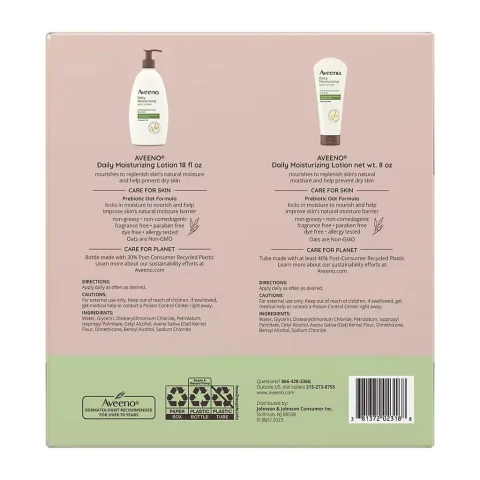 Aveeno Daily Moisturizing Oat Lotion 3 Units